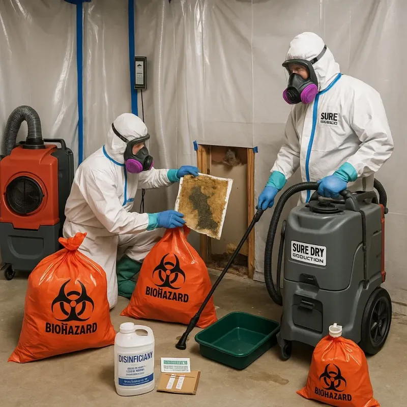 Contaminated Water Handling Protocols process in Eunice, NM