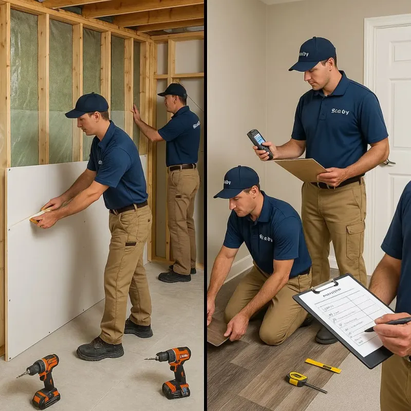 Repairs and Reconstruction process in Eunice, NM